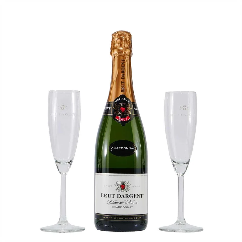 Brut Dargent Chardonnay Sekt - Geschenkpackung