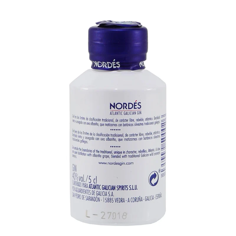 Nordés Atlantic Galician Gin "mini" 0,05L