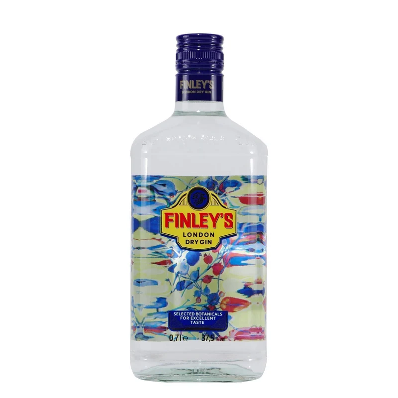 Finley's London Dry Gin mit Geschenk-HK