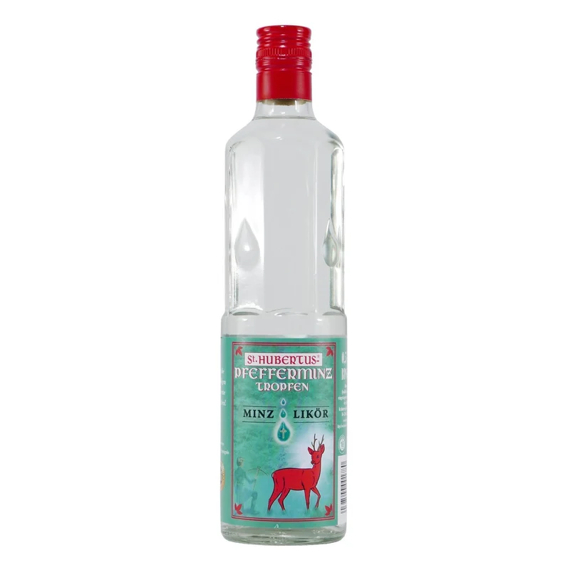 St. Hubertus Pfefferminz-Tropfen Likör (6 x 0,5L)