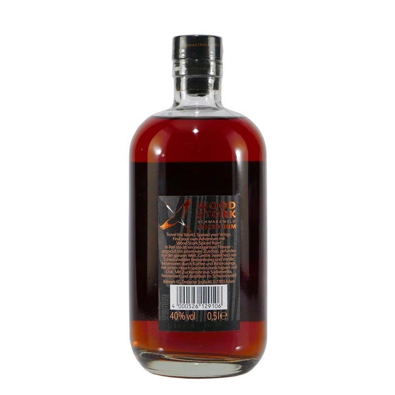 Wood Stork Spiced Rum mit HK