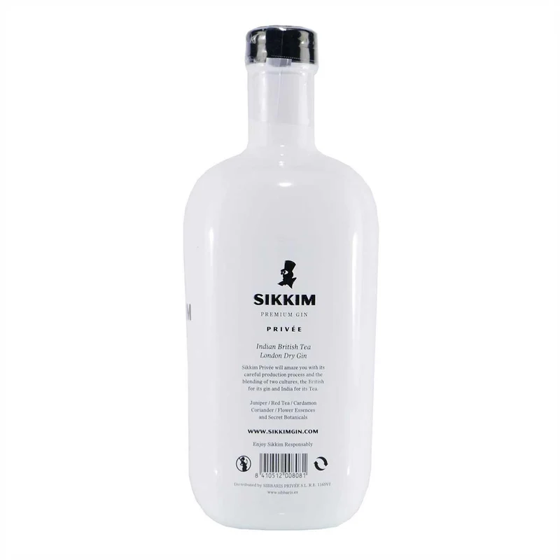 Sikkim Premium Gin Privée mit Geschenk-Holzkiste
