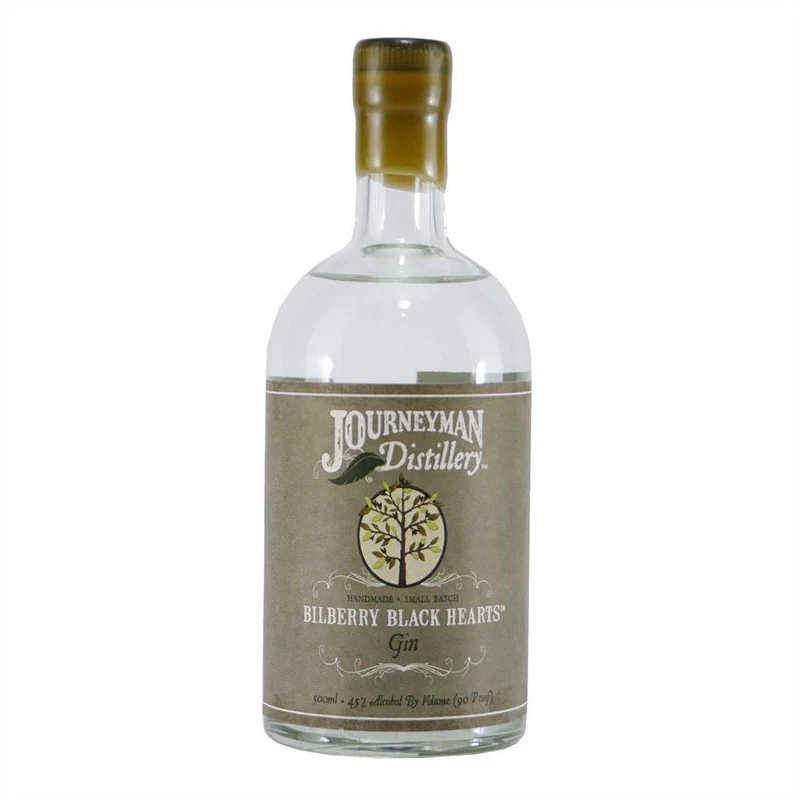 Journeyman Bilberry Black Hearts Gin mit Geschenk-HK