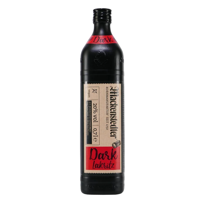Mackenstedter Dark-Lakritz Likör (6 x 0,7L)