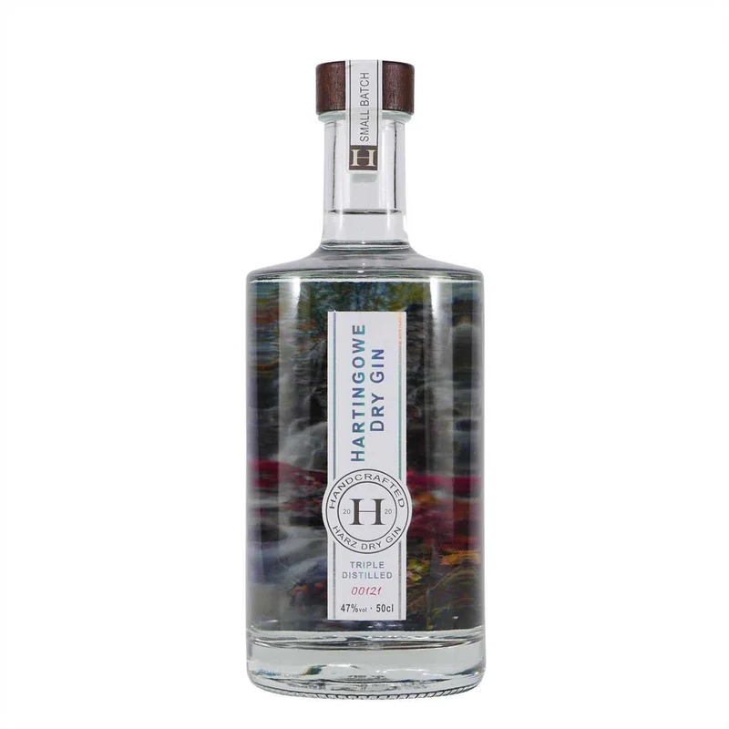 Hartingowe Dry Gin mit Geschenk-Holzkiste