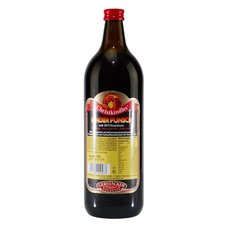 Gerstacker Christkindles Kinderpunsch (6 x 1,0L)