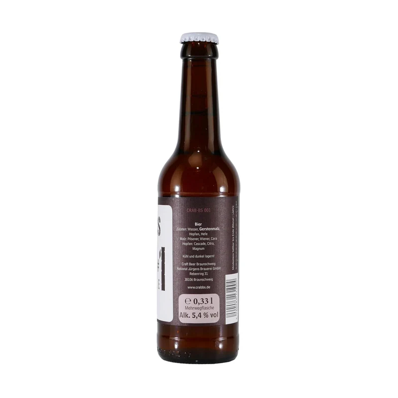 Crabbs Crab#1 Pale Ale - NJB Brauerei (10 x 0,33L) MEHRWEG