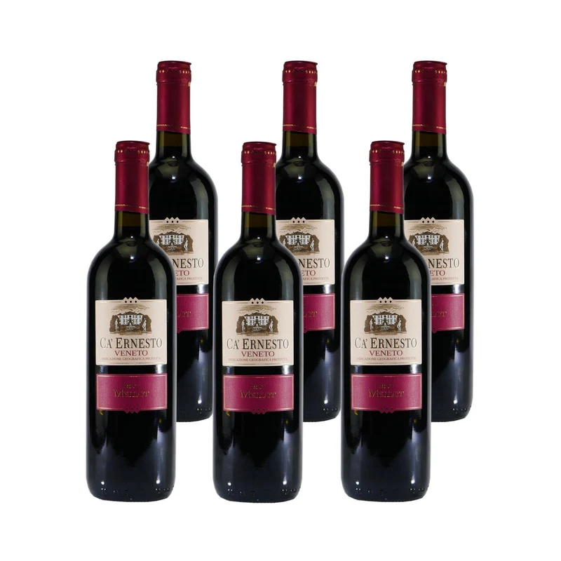 Ca` Ernesto Merlot IGP -trocken- (6 x 0,75L)