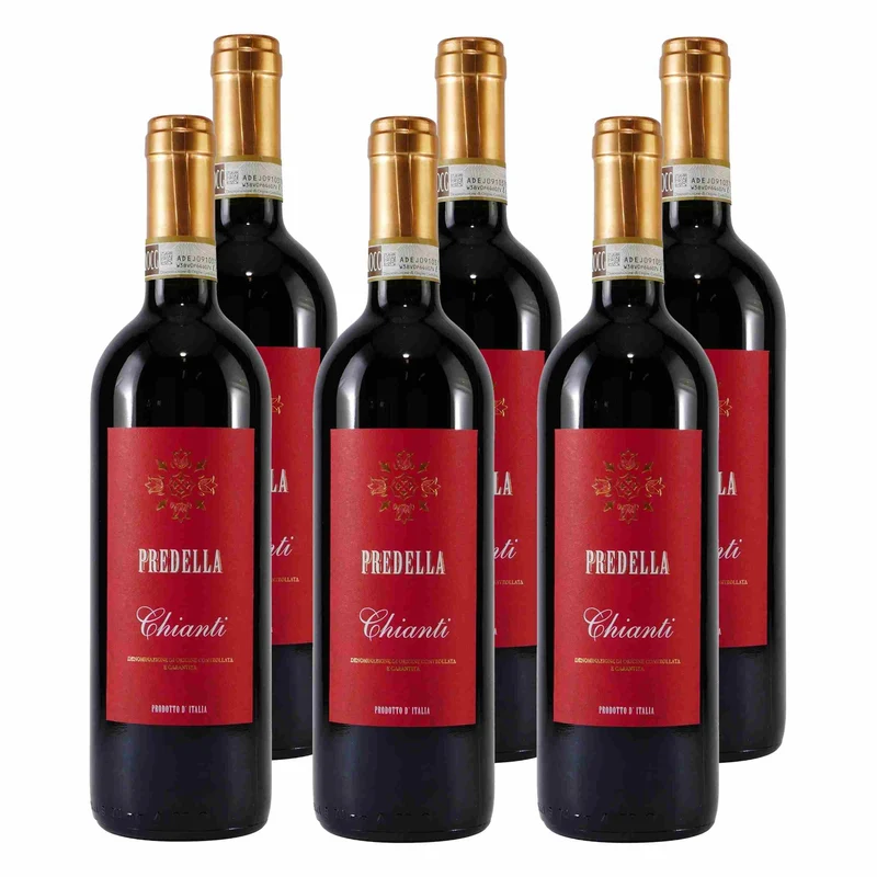 Predella Chianti Rotwein DOCG -trocken- (6 x 0,75L)