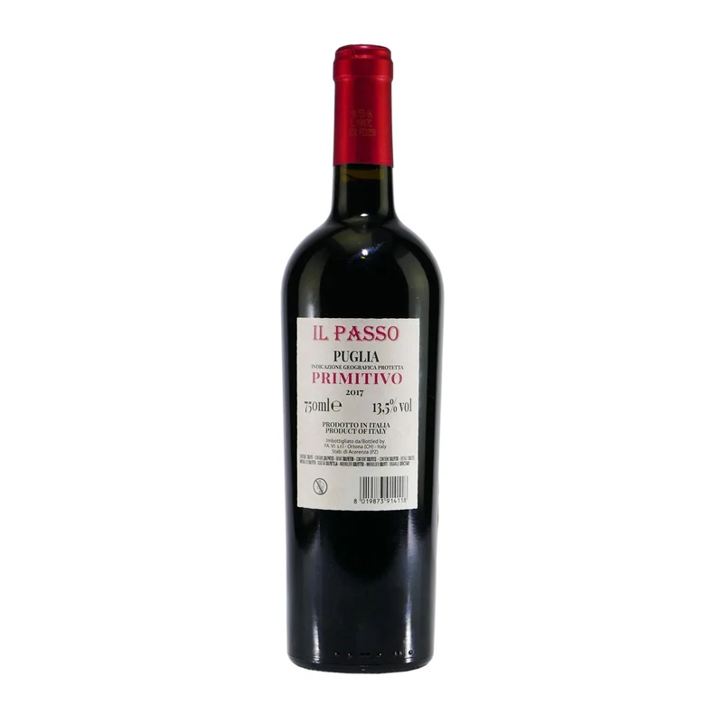 IL Passo Primitivo Puglia IGP -halbtrocken- (6 x 0,75L)