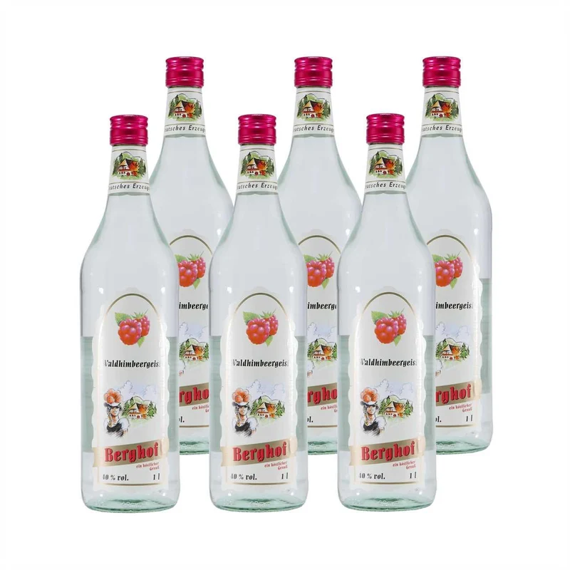 Berghof Waldhimbeergeist (6 x 1,0L)