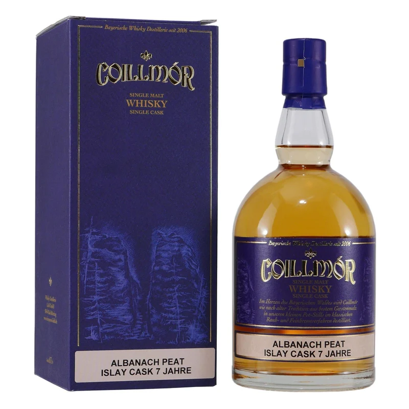 Liebl Coillmór Single Malt Whisky Albanach Peat Islay Cask