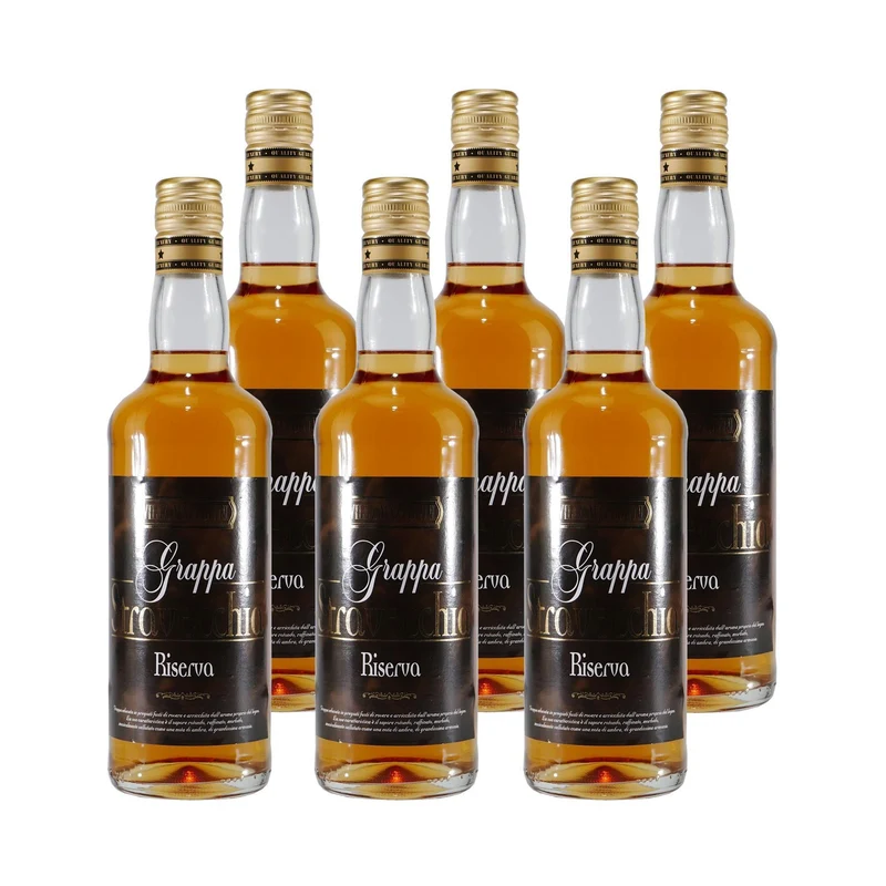 Villa Mazzolini Grappa Stravecchia Riserva (6 x 0,7L)
