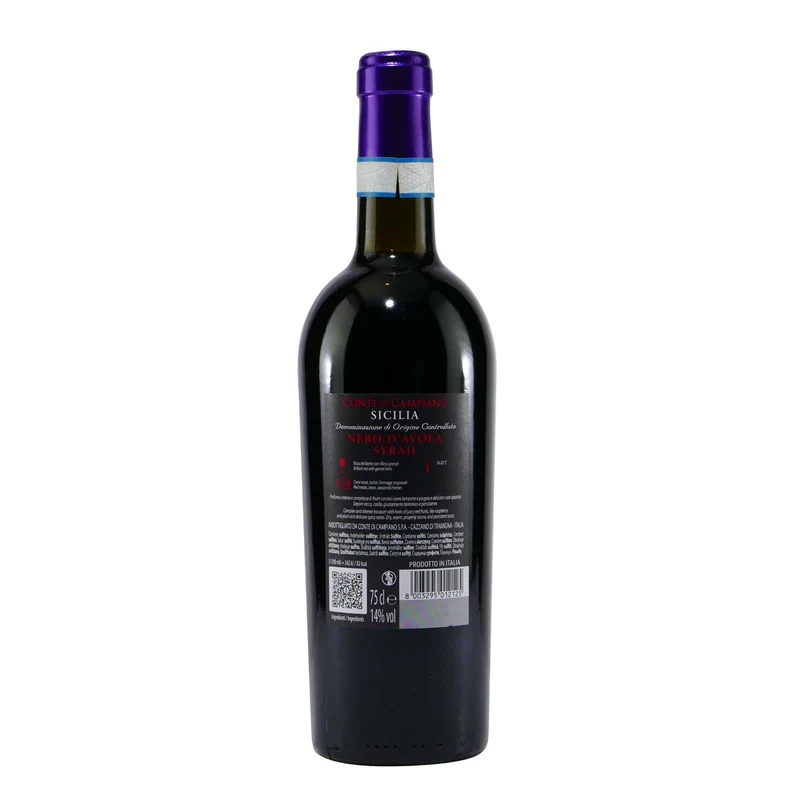 Conte di Campiano Nero d'Avola Syrah IGT -trocken- (6 x 0,75L)