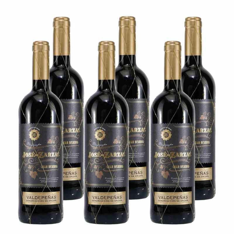 Jose de Zarzas Valdepeñas Gran Reserva -trocken- (6 x 0,75L)