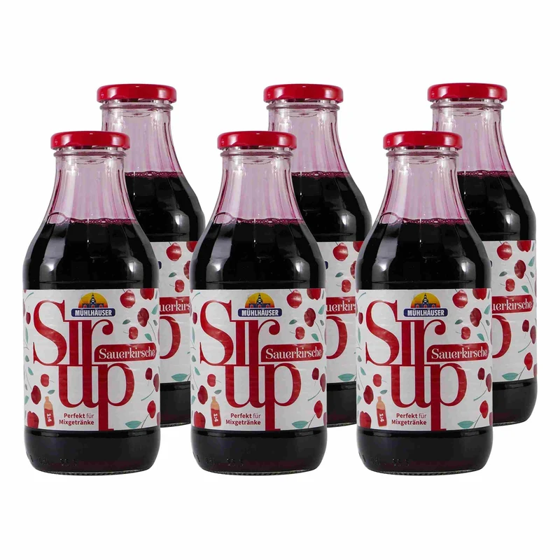 Mühlhäuser Sauerkirsch Getränkesirup (12 x 0,5L)
