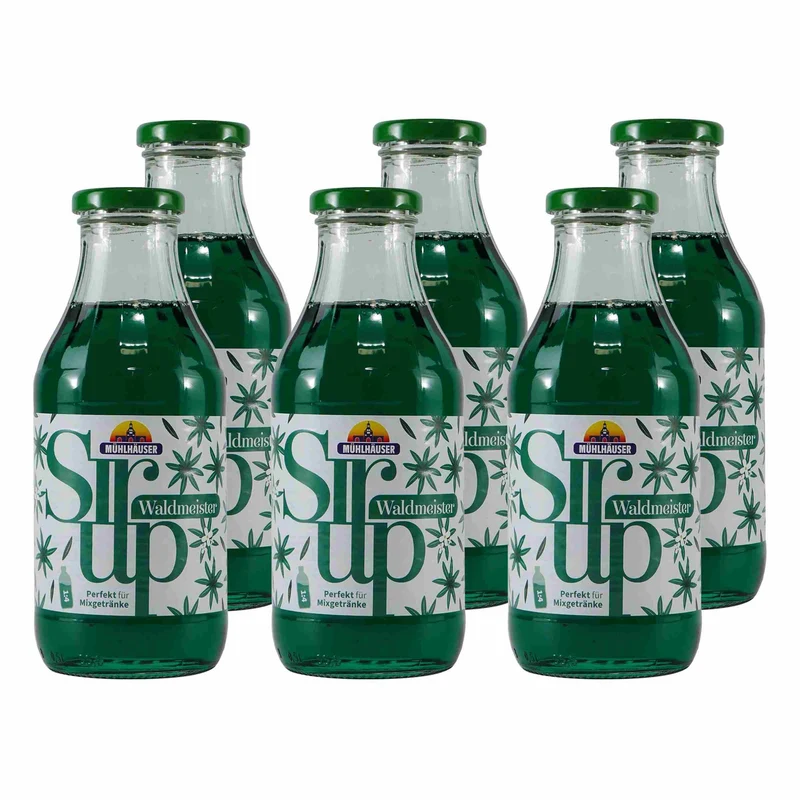 Mühlhäuser Waldmeister Getränkesirup (12 x 0,5L)