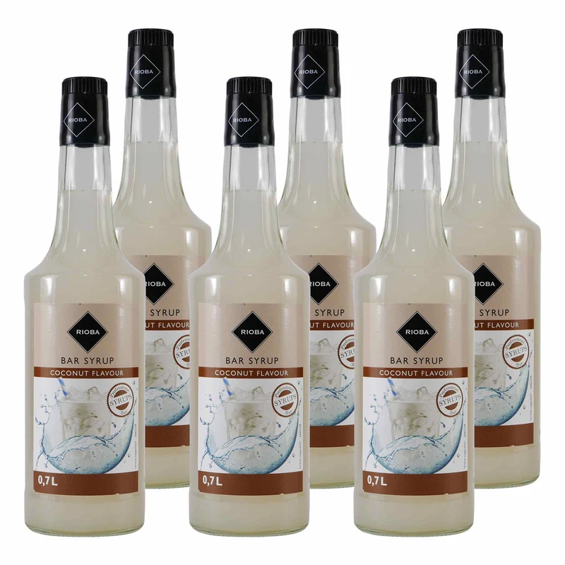 Rioba Coconut (Kokosnuss) Syrup (6 x 0,7L)