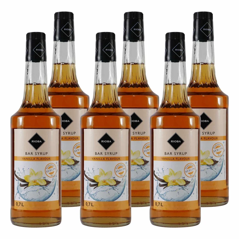 Rioba Vanilla (Vanille) Syrup (6 x 0,7L)