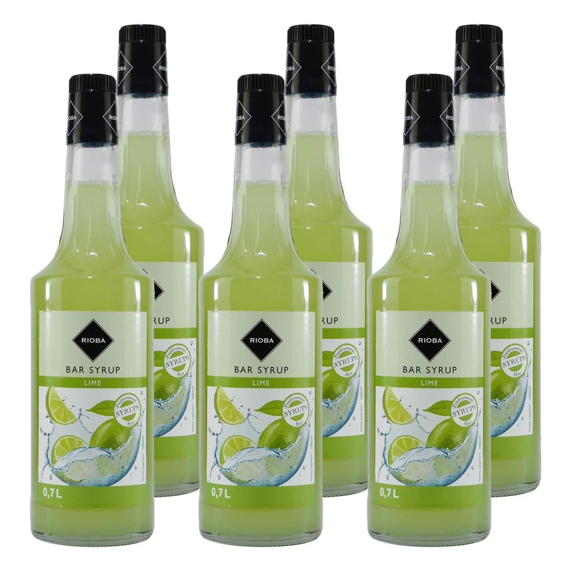 Rioba Lime (Limette) Syrup (6 x 0,7L)