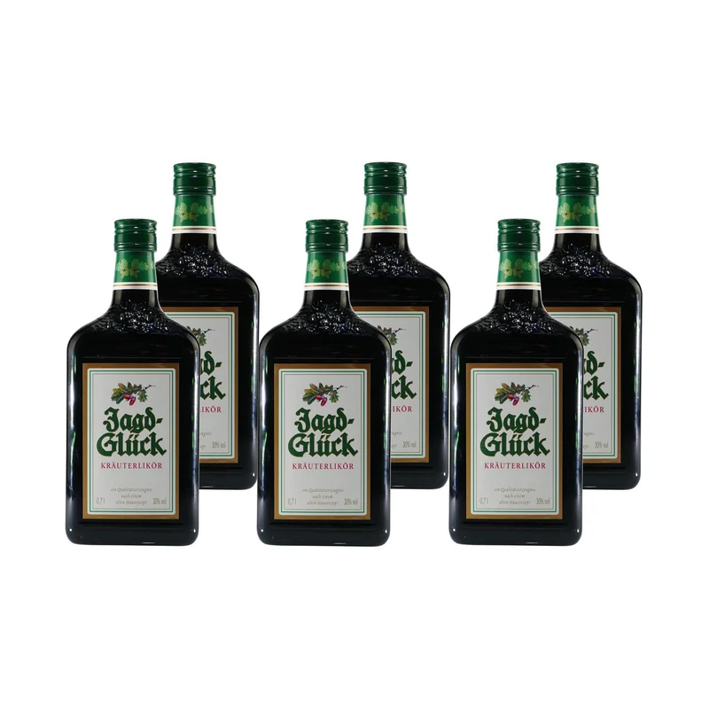 Jagd-Glück Kräuterlikör (6 x 0,7L)