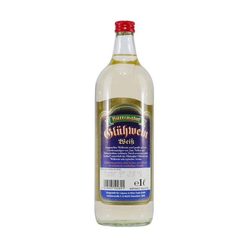 Hüttenglut Glühwein-Weiß (6 x 1,0L)
