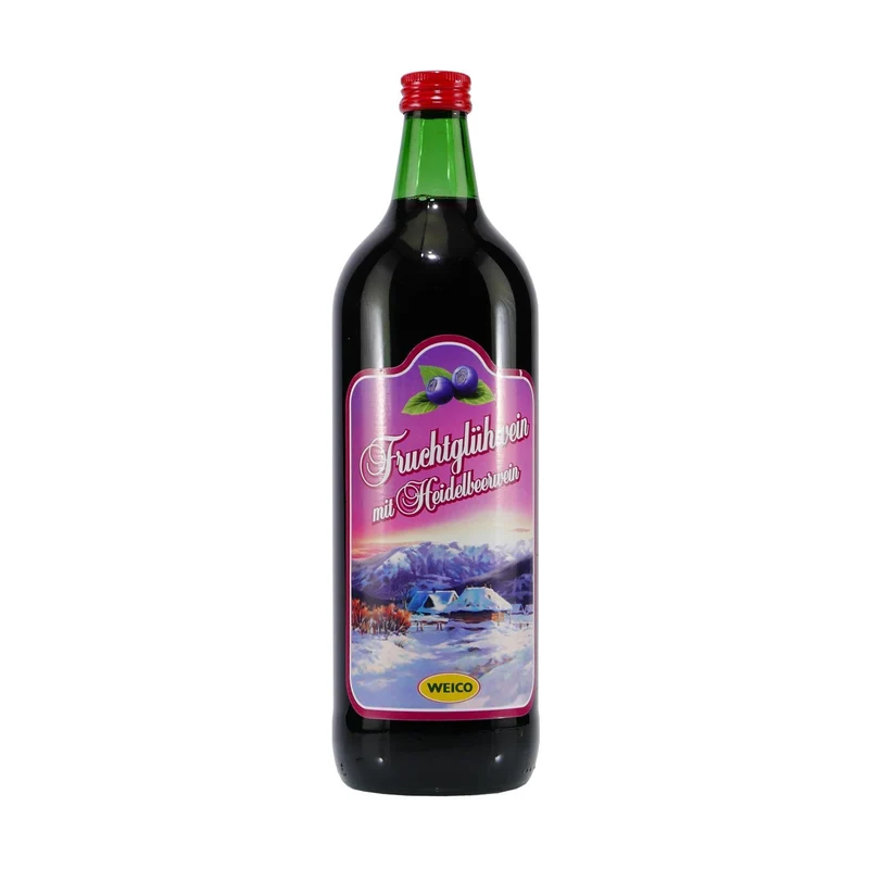 Weico Fruchtglühwein mit Heidelbeerwein (6 x 1,0L)