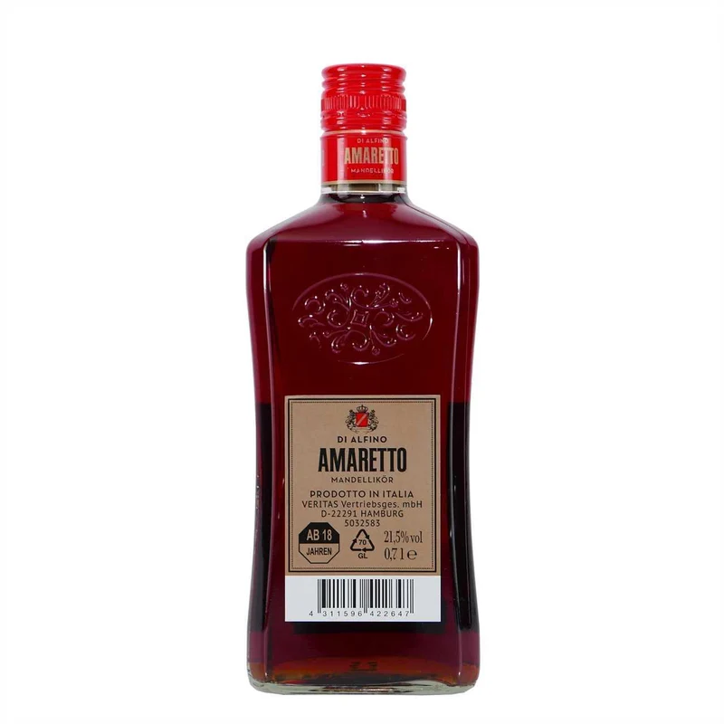 Di Alfino Amaretto - Mandellikör mit Geschenk-HK