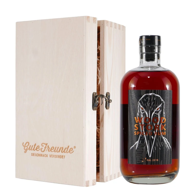 Wood Stork Spiced Rum mit HK