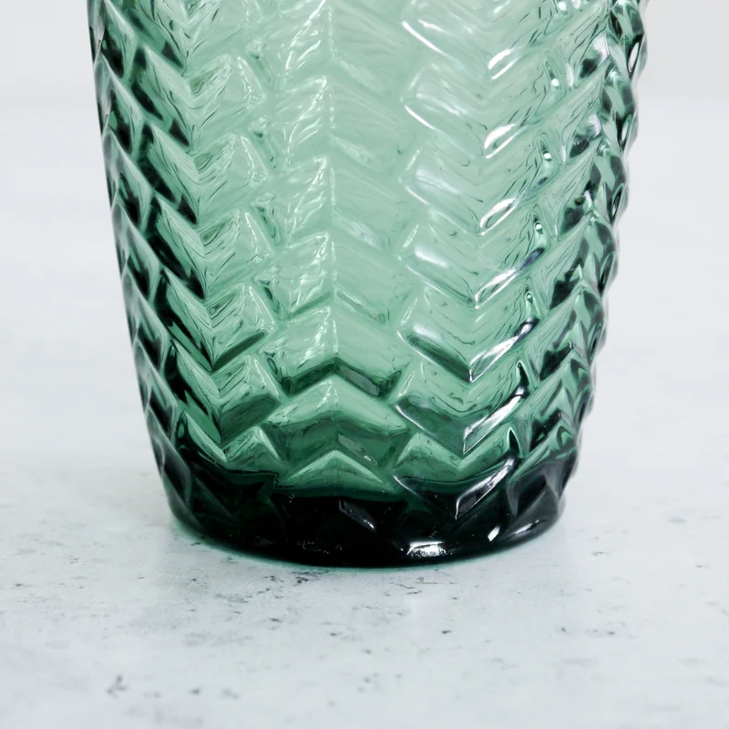 Wasserglas in Grün 270ml - 6er Set