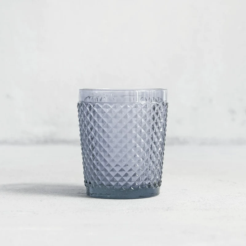 Wasserglas in blau 250ml - 6er Set