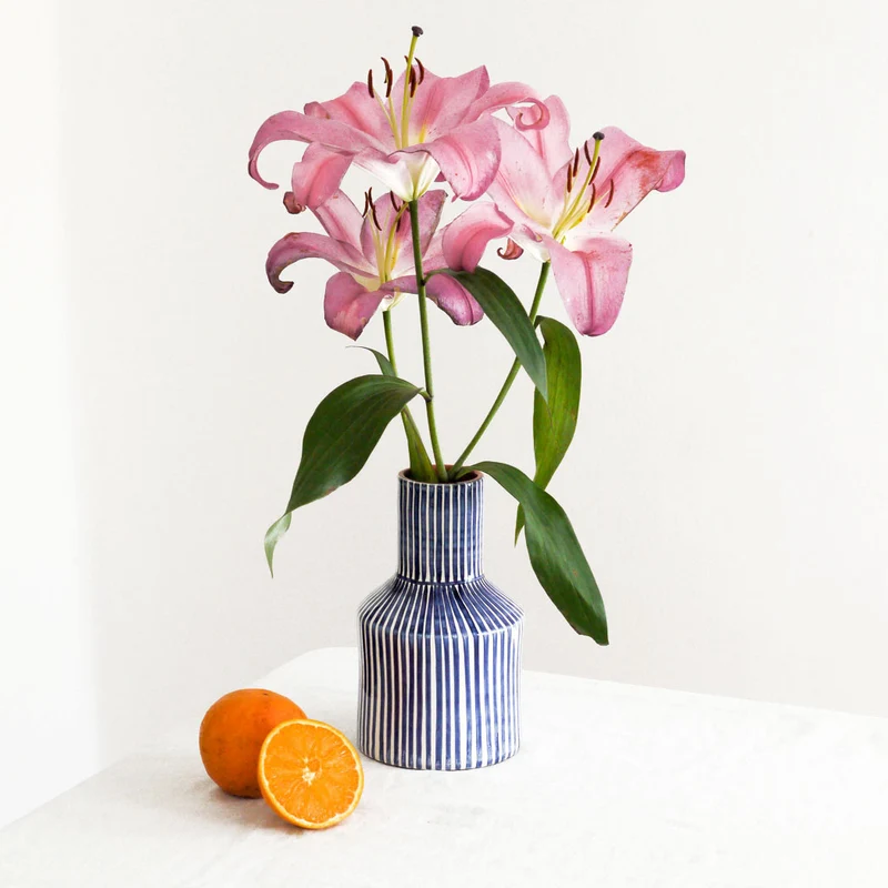 Garafe Vase Garafe in Blau