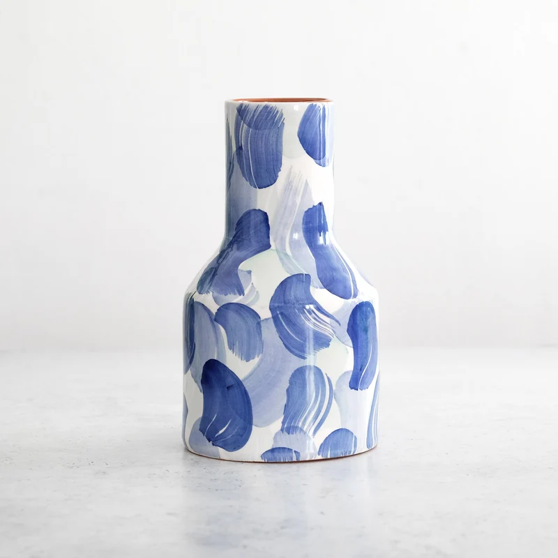 garafe Vase „Fan garafe in Blau