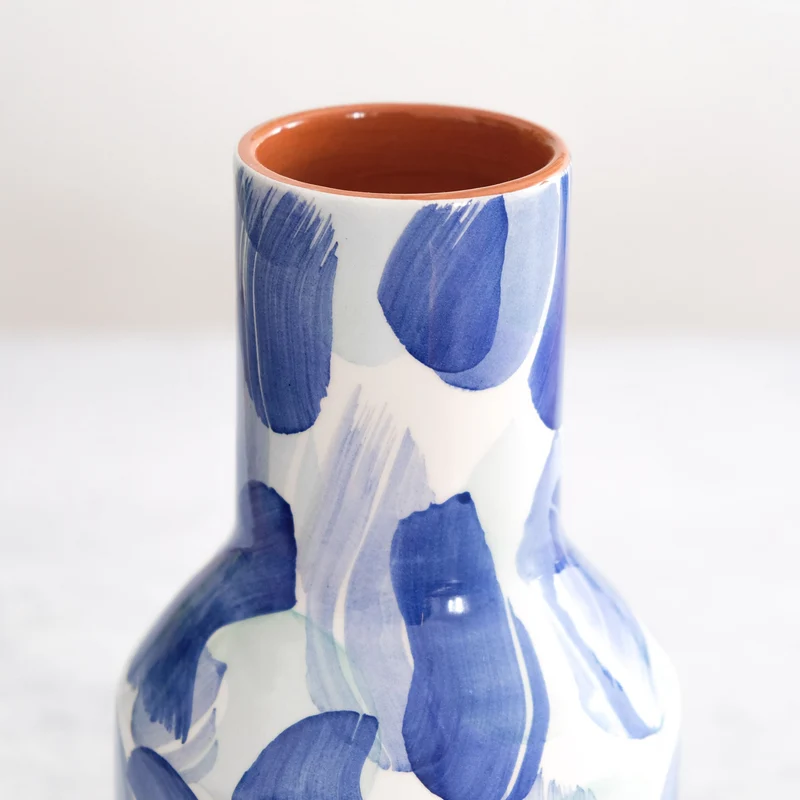 garafe Vase „Fan garafe in Blau