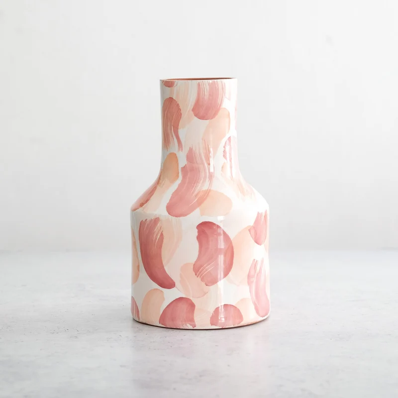 garafe Vase „Fan garafe in Rosa