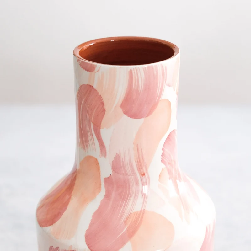 garafe Vase „Fan garafe in Rosa