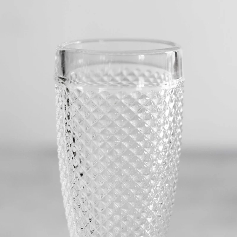 Champagnerglas transparent 110ml - 6er Set