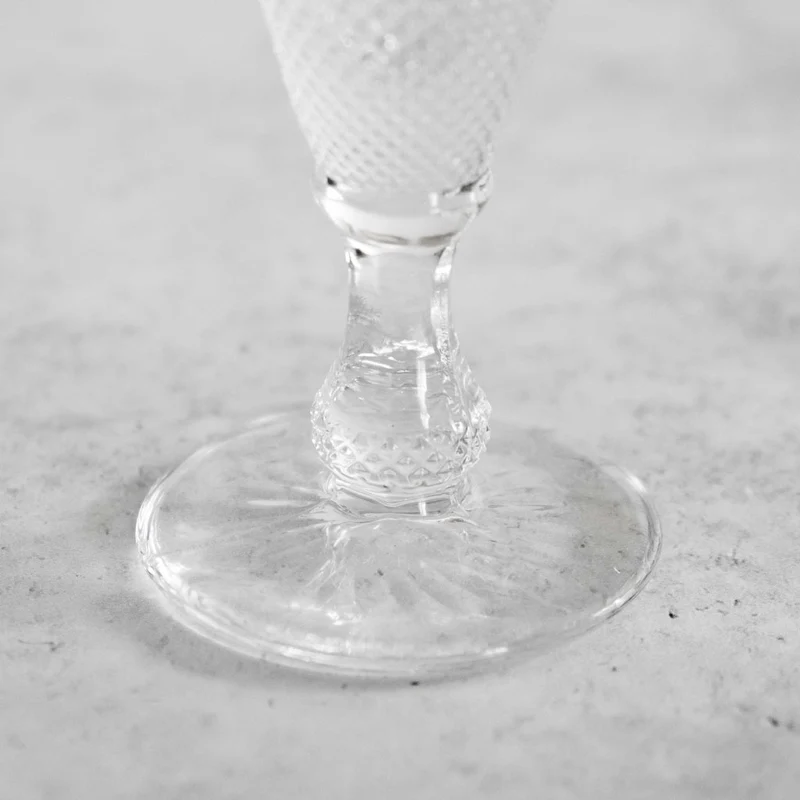 Champagnerglas transparent 110ml - 6er Set