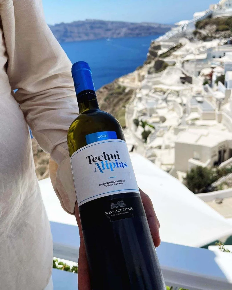 Techni Alipias White - Wine Art Estate