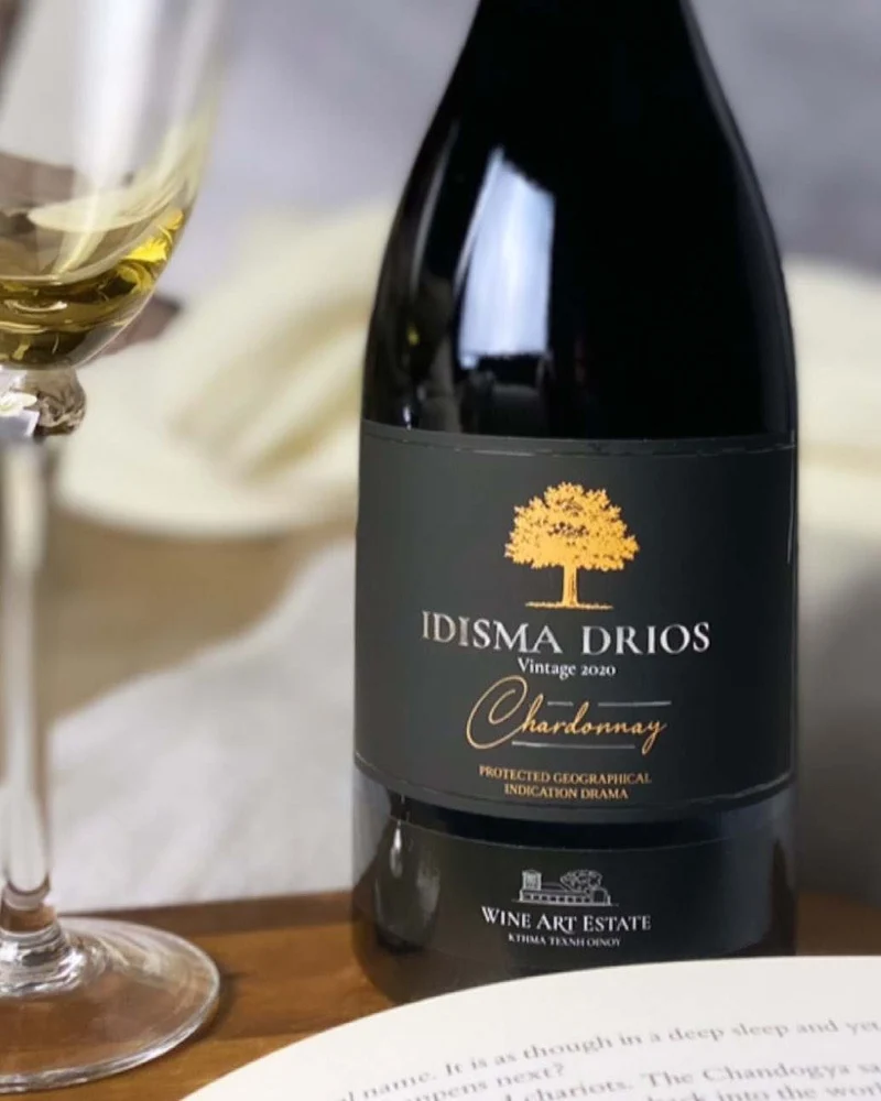Idisma Drios Chardonnay - Wine Art Estate
