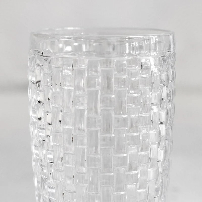 Glas mit Interlaced-Effekt 330ml - 6er Set