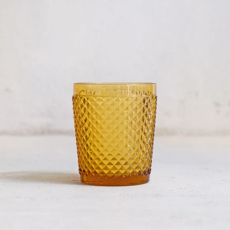 Wassergläser in Orange 250 ml – 6er-Set