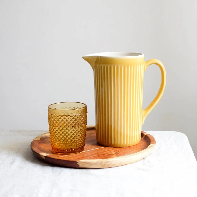 Wassergläser in Orange 250 ml – 6er-Set