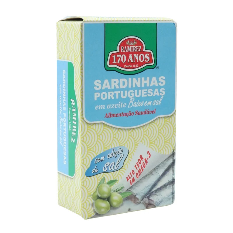 Ramirez Sardinha em Azeite com Baixo Teor de Sal