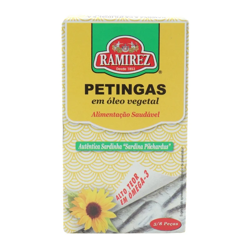 Ramirez Petingas em Óleo Vegetal
