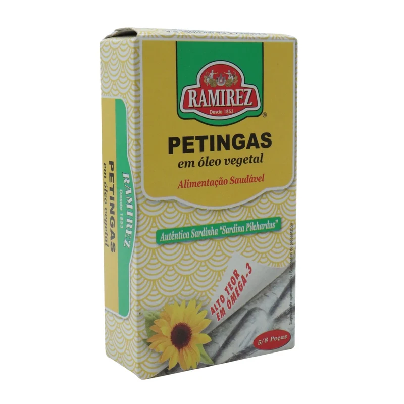 Ramirez Petingas em Óleo Vegetal