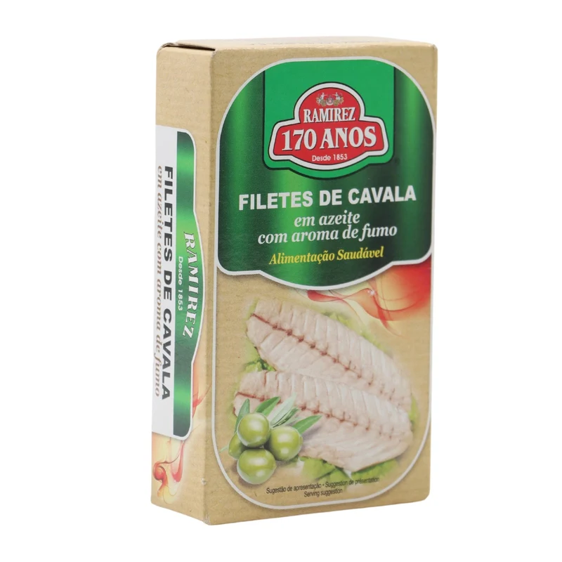 Ramirez Filetes de Cavala em Azeite com Aroma de Fumo