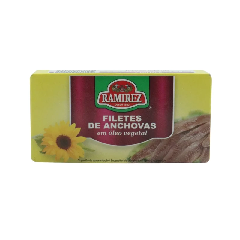 Ramirez Filetes de Anchovas em Óleo Vegetal
