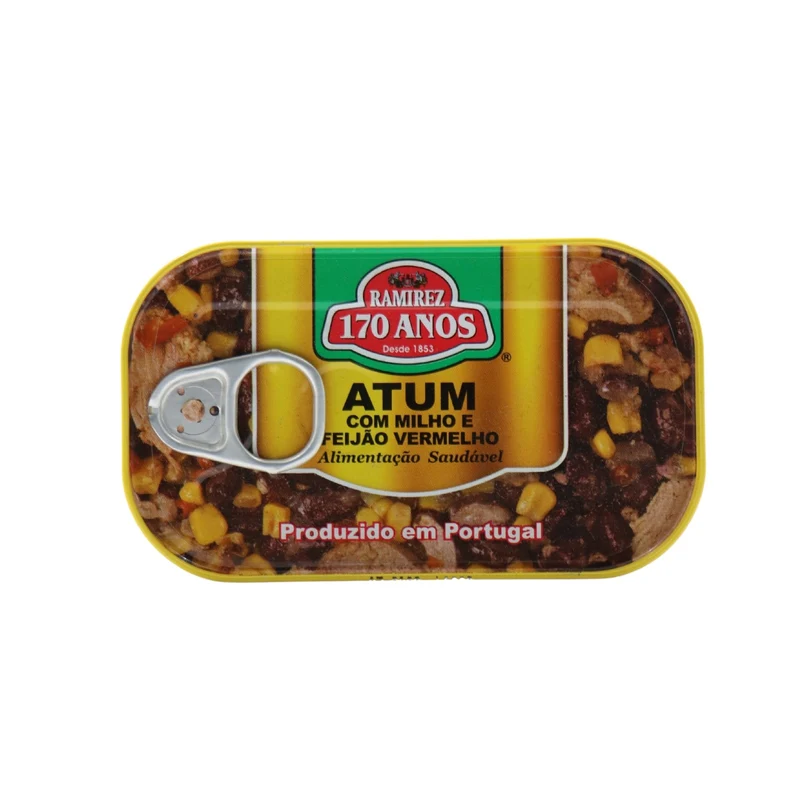 Ramirez Atum com milho e feijão vermelho