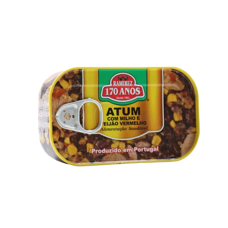 Ramirez Atum com milho e feijão vermelho